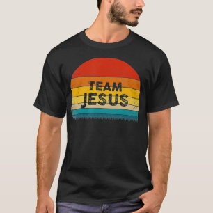 Camiseta Inspiración cristiana - Equipo Jesús - Idea de reg