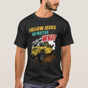 Camiseta Inspiración cristiana para todoterrenos Seguir a J