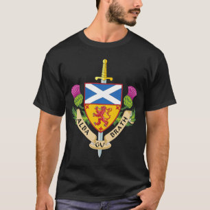 Camiseta Inspiración de Alba Gu Bràth Escudo del Patrimonio