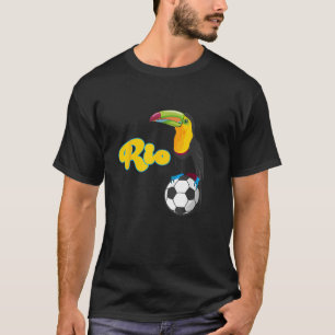 Camiseta Inspiración de Brasil en el deporte de aves tropic