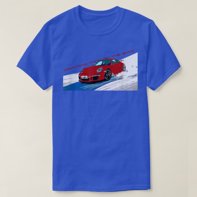 Camiseta Inspiración de la niebla 991 911 GT3 RS (Diseño del anverso)