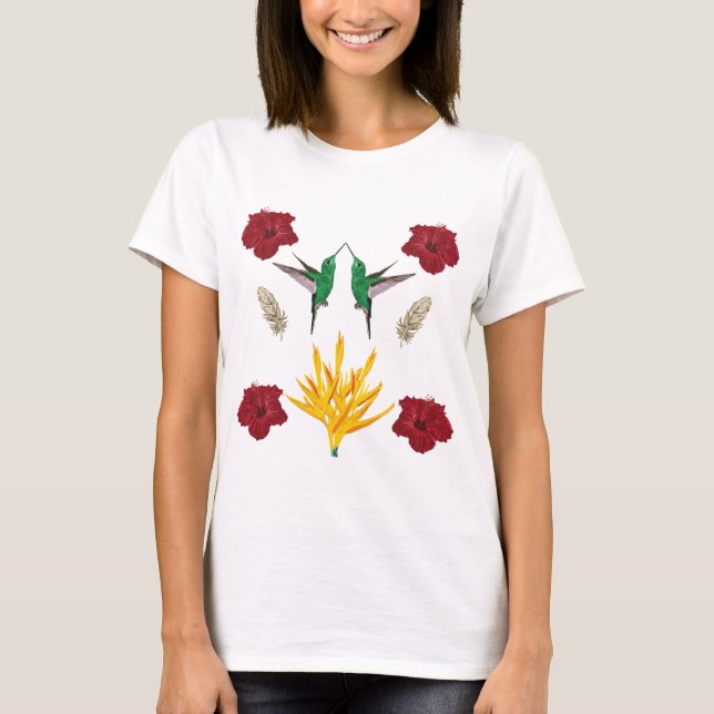 Camiseta Inspiración de los colibríes (Anverso)