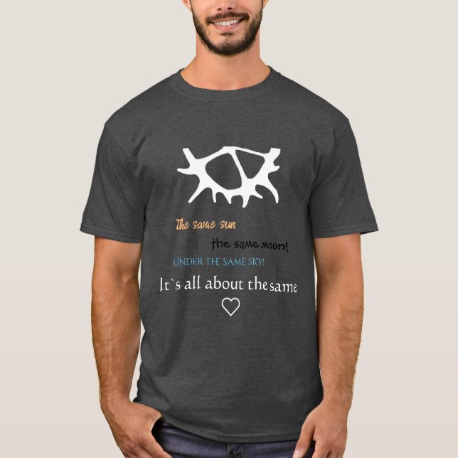 Camiseta ¡Inspiración de los samiskos, todo es casi igual! (Anverso)