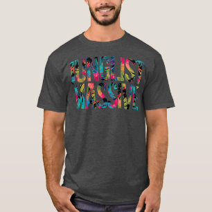 Camiseta Inspiración de música jungla masiva en la selva se