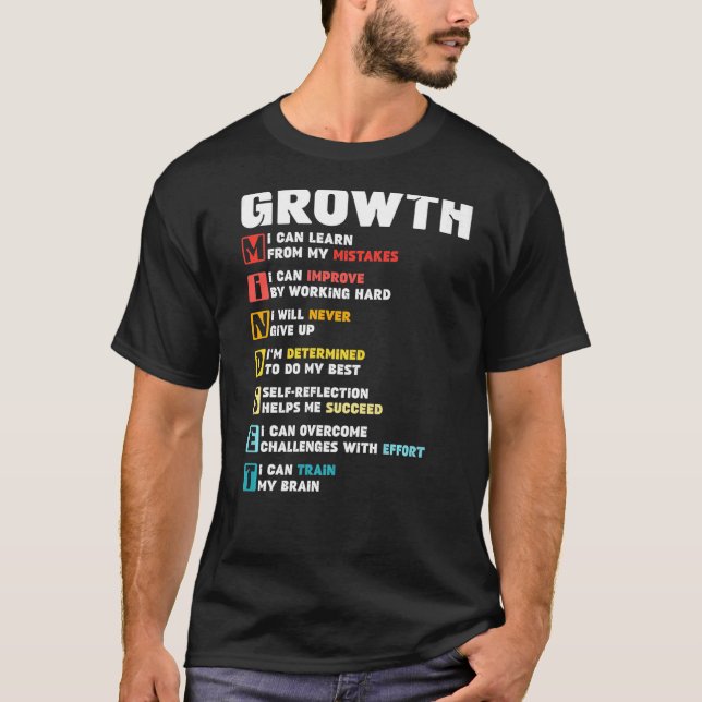 Camiseta Inspiración de presupuesto motivacional para la de (Anverso)