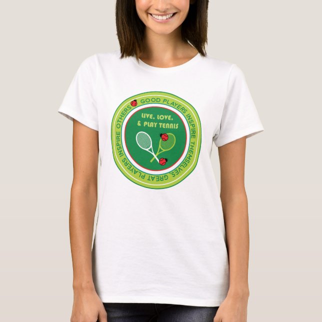 Camiseta Inspiración de tenis (Anverso)