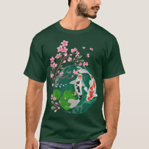 Camiseta Inspiración del tatuaje del tatuaje de cerezo de p