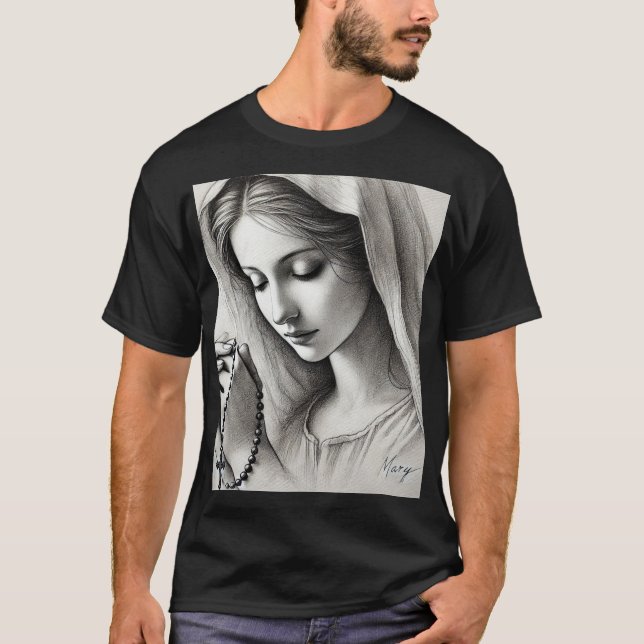 Camiseta "Inspiración divina: arte y espiritualidad" (Anverso)
