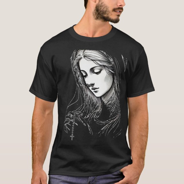 Camiseta "Inspiración divina: arte y espiritualidad" (Anverso)