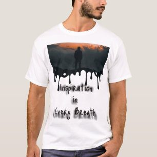 Camiseta Inspiración en cada aliento, motivación