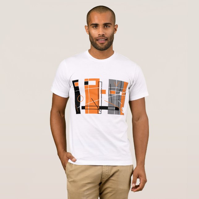 Camiseta inspiración geometría (Anverso completo)
