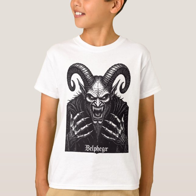 Camiseta Inspiración Infernal de Belphegor (Anverso)
