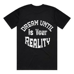 Camiseta Inspiración Motivacional Diseño de Citas para Soña