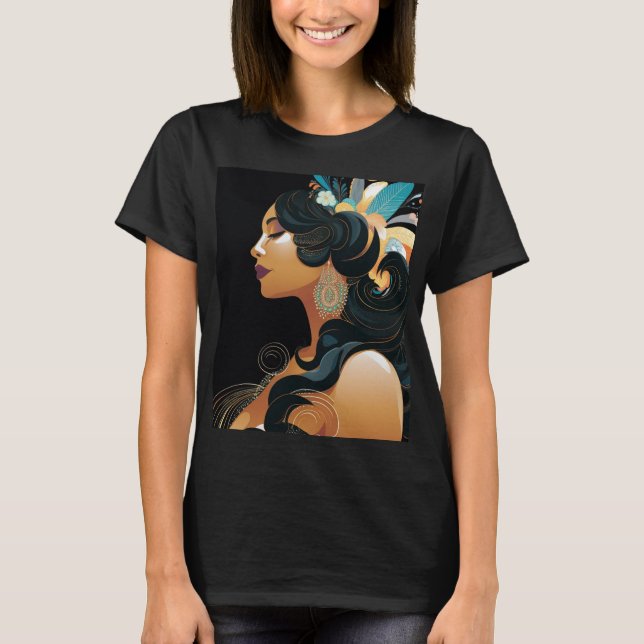 CAMISETA INSPIRACIÓN NATIVA #3 (Anverso)