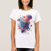 Camiseta inspirada en arte creativo