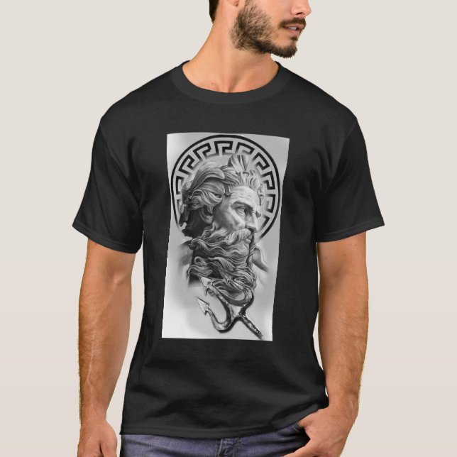 camiseta inspirada en la mitología griega. (Anverso)