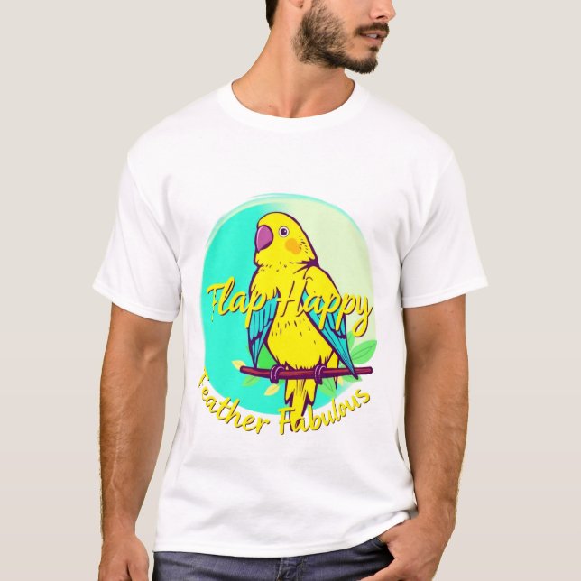 Camiseta inspirada en las aves para los amantes de (Anverso)