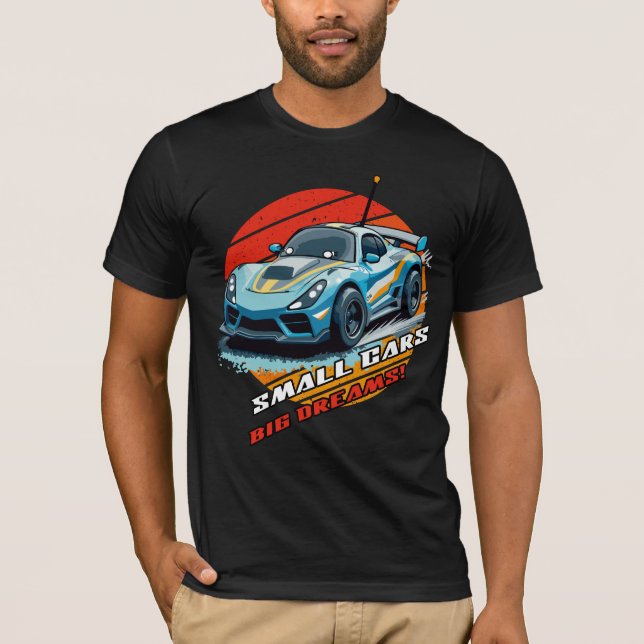 Camiseta inspirada por la pasión por la Carreras y (Anverso)