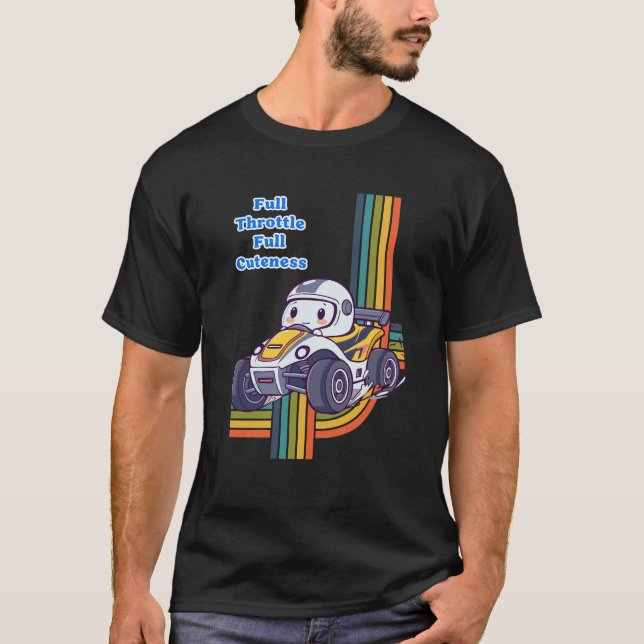 Camiseta inspirada por la pasión por la Carreras y (Anverso)