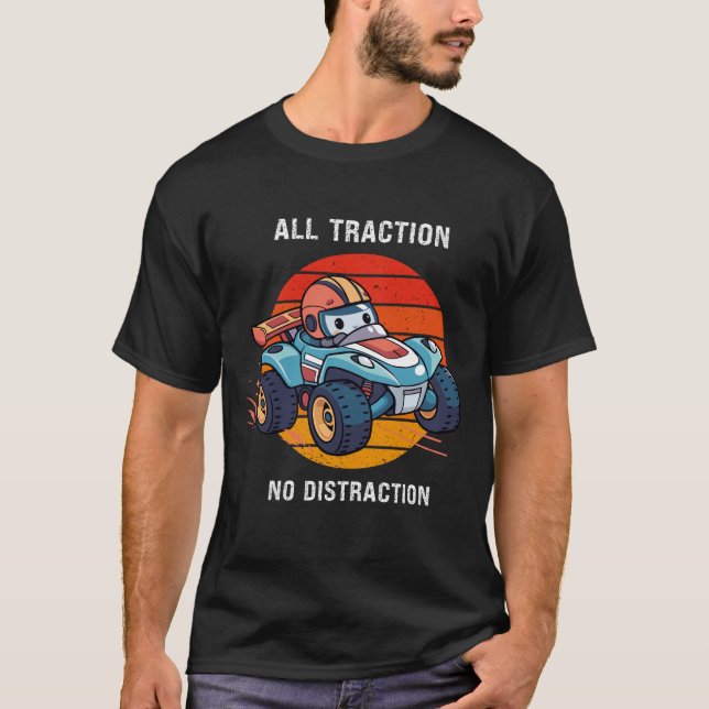 Camiseta inspirada por la pasión por la Carreras y (Anverso)