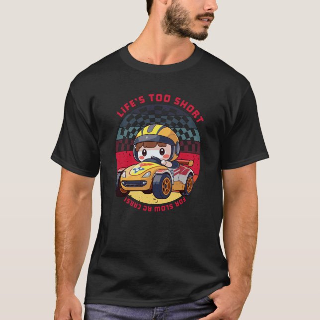 Camiseta inspirada por la pasión por la Carreras y (Anverso)