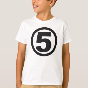 Camiseta inspirada SUPER HÉROE del CUMPLEAÑOS #5