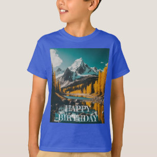 Camiseta Inspirado en la Naturaleza para Niños