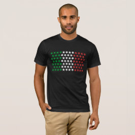 Camiseta Inspirado por la bandera italiana. Edición de las