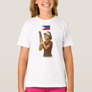 Camiseta Inspirado por la superestrella del tenis filipino 