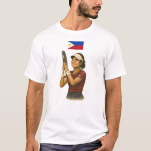 Camiseta Inspirado por la superestrella del tenis filipino