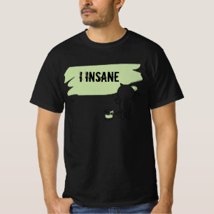 Camiseta Inspirado por uno mismo que le gusta sentirse loco