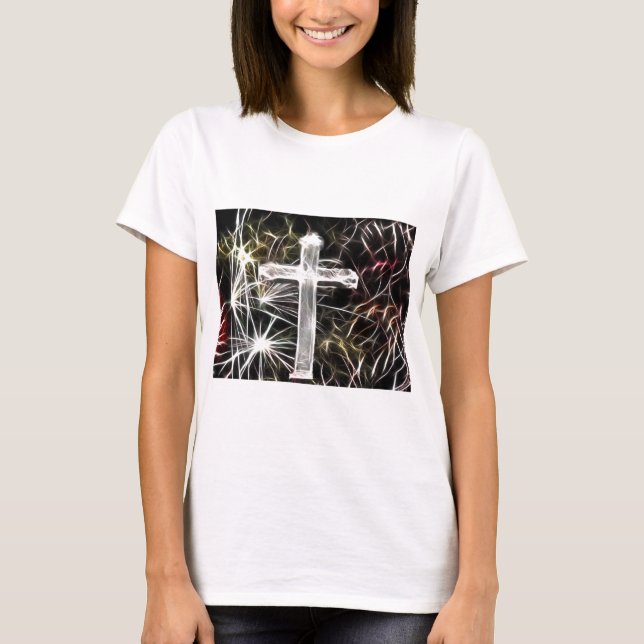 Camiseta Inspirador-Biblia bendiciendo fe esperanza amor (Anverso)