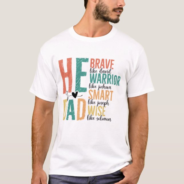 Camiseta Inspirador/Es el día de papá/padre diciendo (Anverso)