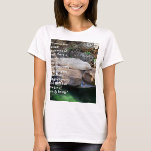 Camiseta Inspirador: León durmiente del Mar Blanco sobre la