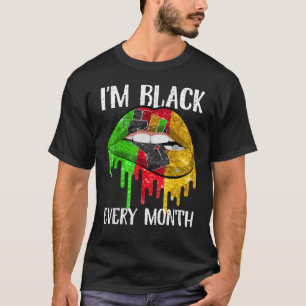 Camiseta Inspirador Mes de la Historia Negra de la Mano del
