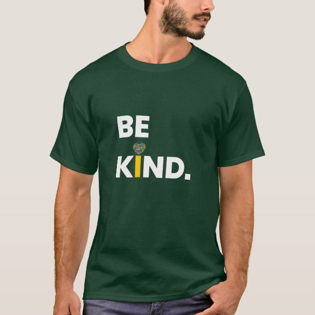 Camiseta Inspirador, Sé Camiseta. Tee de bondad (Anverso)