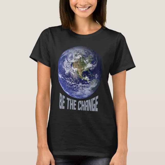Camiseta Inspirador Ser el cambio (Anverso)