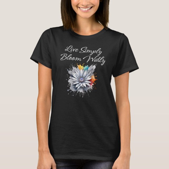 Camiseta Inspiradora, Camiseta Espíritu Libre (Anverso)