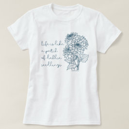 Camiseta inspiradora Dahlia Seedlings