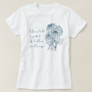Camiseta inspiradora Dahlia Seedlings