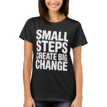 Camiseta Inspiradora de Mentalidad de Progreso