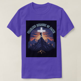 Camiseta inspiradora de montaña diseño