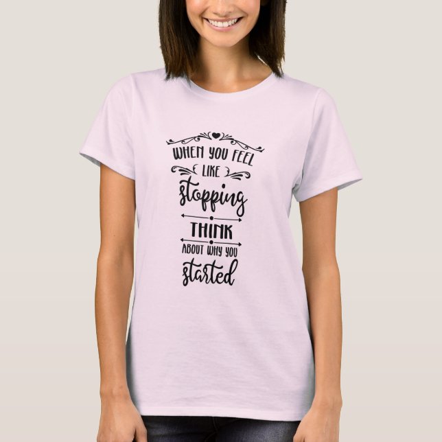 Camiseta Inspiradora de mujeres (Anverso)