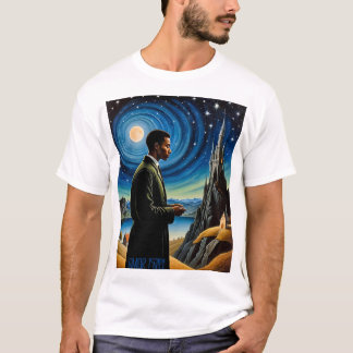 Camiseta Inspiradora de Reflexión Cósmica Amor Fat