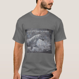 Camiseta Inspiradora del caballo blanco
