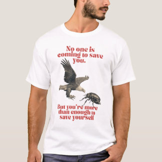 Camiseta inspiradora para hombres
