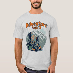 Camiseta inspiradora para viajeros, exploradores