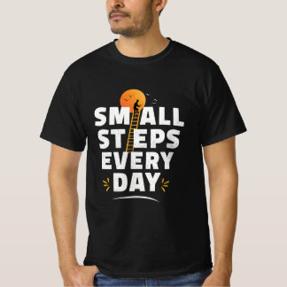 Camiseta Inspiradora – Pequeños Pasos Todos los Dí