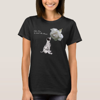 Camiseta inspiradora subió perrito de los rosas
