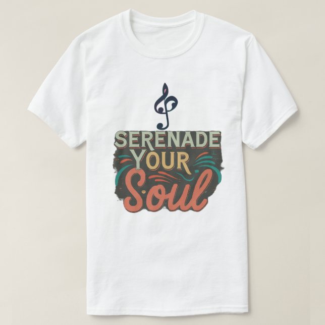 Camiseta inspiradora y positiva (Diseño del anverso)